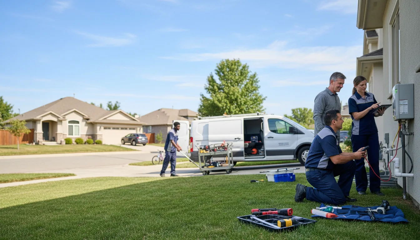 Tankless water heater service in Kirwin, KS